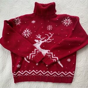 Tiara International Vintage Turtleneck Sweater Large